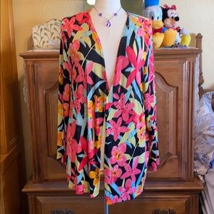 Vicki Vi Summer Print Shell